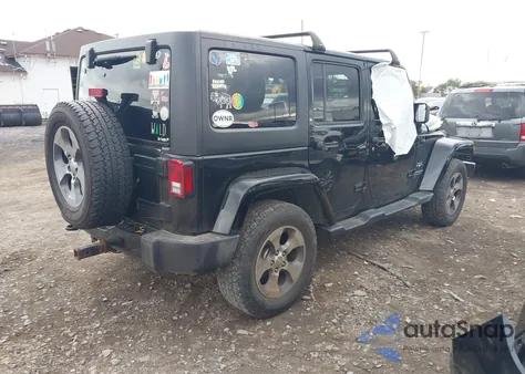 2016 Jeep Wrangler Unlimited Sahara from USA, damaged, VIN 1C4HJWEG4GL301033